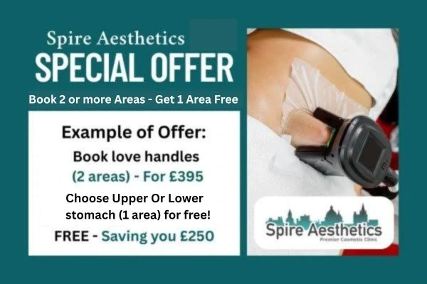 Fat Freezing Promotion Eynsham from Spire Aesthetics - Book Today!