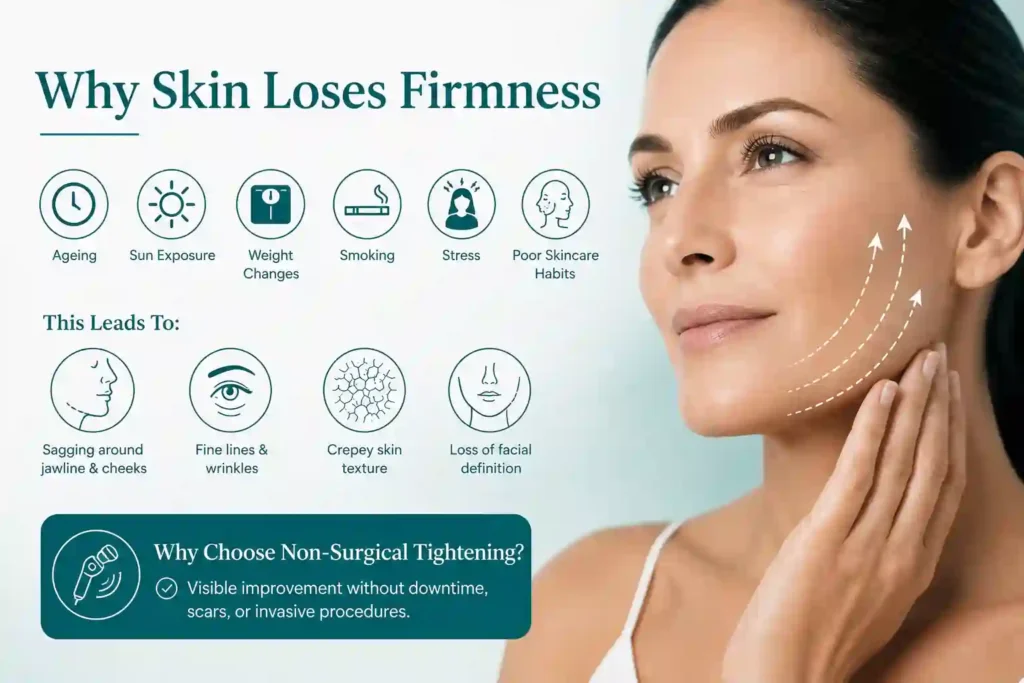 What Makes Skin Lose Firmness and Why Do People Seek Non-Surgical Tightening Eynsham?